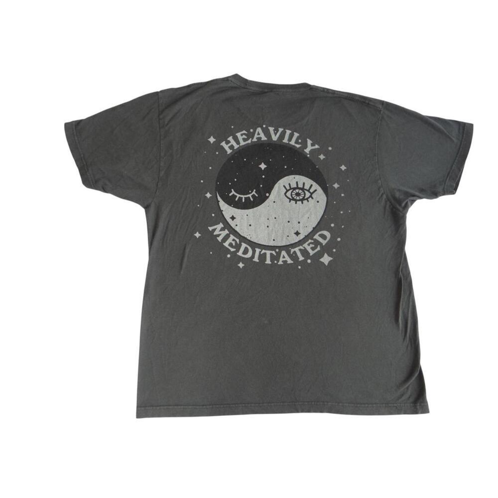 Heavily Meditated Yin‎ Yang Graphic T-Shirt - In Your Face Apparel
